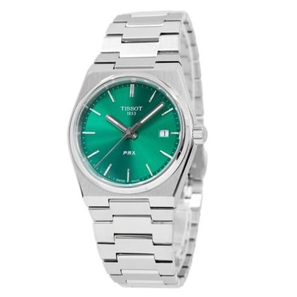 Tissot PRX cuarzo esfera verde 35 mm T137.210.11.081.00