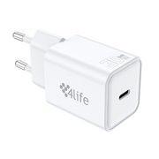 4life FL8230CGW Cargador de Pared GaN 30W USB-C Blanco