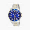 U.S. Polo Assn. Classic Reloj para hombre de dos tonos con esfera azul real