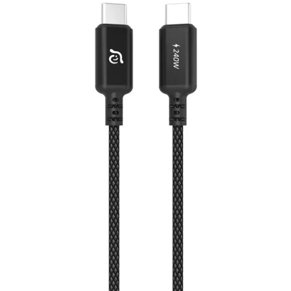 Cable Adam Elements P200 USB-C a USB-C 240W 2 metros negro