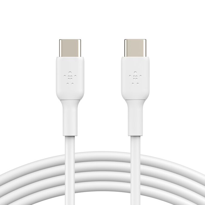 Cable Belkin CAB003BT1MWH USB-C a USB-C 60W 1 metro blanco