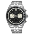 Reloj Seiko cronógrafo esfera negra - SSB429