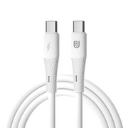 UR U-11 Cable USB-C a USB-C 100W 1m Blanco