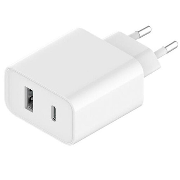 Xiaomi AD332EU cargador de pared 33W USB-A USB-C blanco